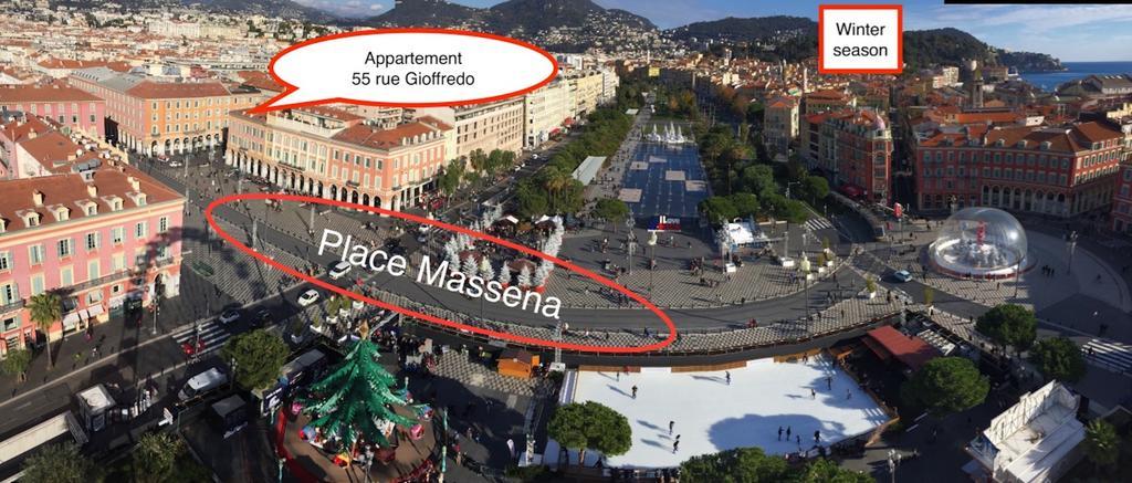 2 Bedrooms In Central Location On The Famous Place Massena Nice